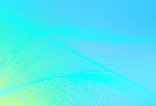 Светло Синий Зеленый Вектор Размытый Окрашенный Узор Современная Абстрактная Иллюстрация — стоковый вектор