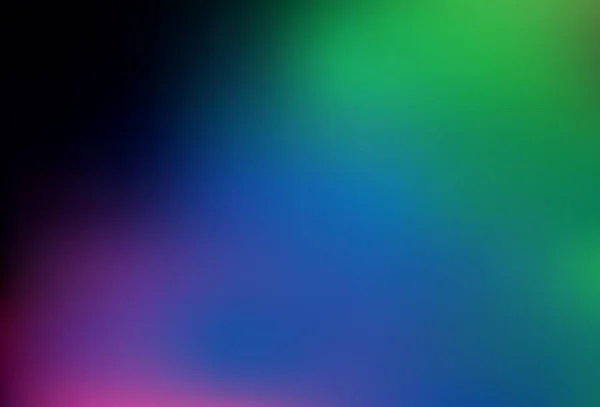 Dark Multicolor Vektor Glänzend Abstrakten Hintergrund Eine Völlig Neue Farbige — Stockvektor