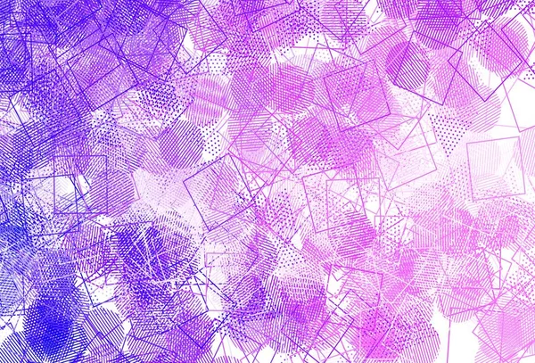 Violet Clair Fond Vectoriel Rose Avec Style Polygonal Avec Des — Image vectorielle