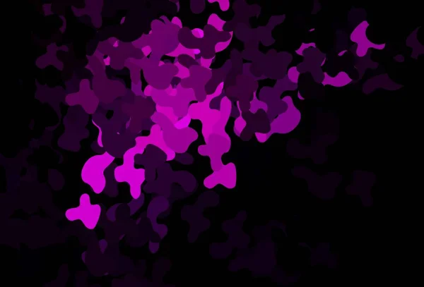 Textura Vectorial Morada Oscura Con Formas Abstractas Ilustración Colorida Simple — Archivo Imágenes Vectoriales