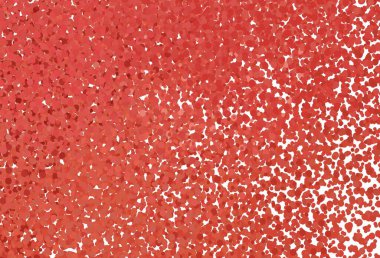 Küreli açık kırmızı vektör deseni. Bulanık dekoratif tasarım baloncuklu soyut tarzda. Fütürist reklamlar ve kitapçıklar için şablon.