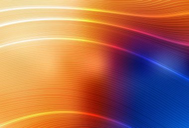 Açık mavi, sarı vektör renkli soyut arkaplan. Parlak renkli bir illüstrasyon. Tasarımının yeni yolu.