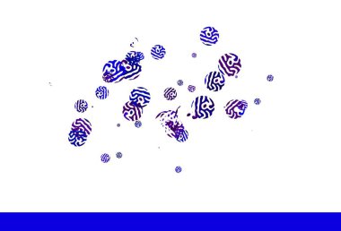 Açık mavi, soyut şekilli kırmızı vektör arkaplan. Modern tarzda değişen renkli kaotik formlar. Kartvizitiniz için modern tasarım.