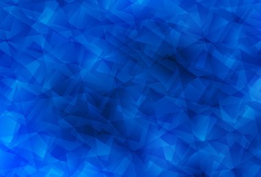 Açık mavi vektör düşük polimerli doku. Çokgen şekilli bir örnek. Web siteniz için çokgen tasarım.