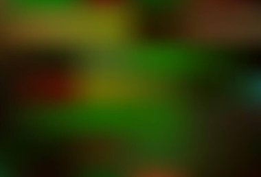 Koyu yeşil, sarı vektör bulanık parlak soyut doku. Gradyan ile modern soyut çizim. Çalışmalarınız için akıllı tasarım.