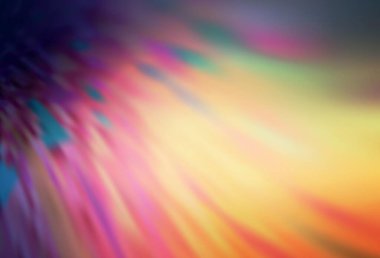 Açık pembe, sarı vektör soyut bulanık arkaplan. Görüntü stili ve gradyanı olan yeni renkli çizimler. Marka kitabı için zarif bir arkaplan.