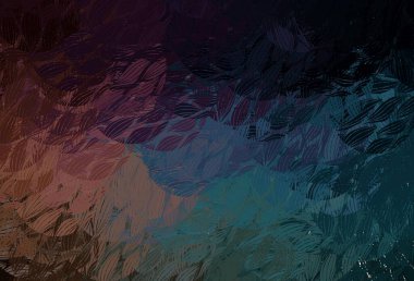 Koyu mavi, soyut şekilli kırmızı vektör arkaplan. Soyut gradyan şekilli basit renkli çizimler. Duvar kağıtları için zarif tasarım.