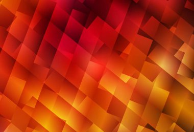 Çokgen biçiminde koyu kırmızı vektör arkaplanı. Renkli dikdörtgenlerle modern soyut çizimler. İş ilanınız için akıllı tasarım.