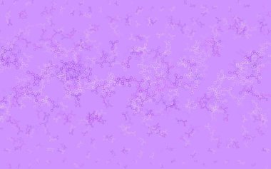 Yapay zeka kavramına sahip açık pembe vektör dokusu. Renkli yapay zeka yapısı, eğimli çizgiler ve noktalar. Zeka ve yenilik reklamları için şablon.