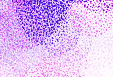 Açık pembe, diskleri olan mavi vektör dokusu. Doğa tarzında bulanık halkaları olan güzel renkli çizimler. Fütürist reklamlar ve kitapçıklar için şablon.