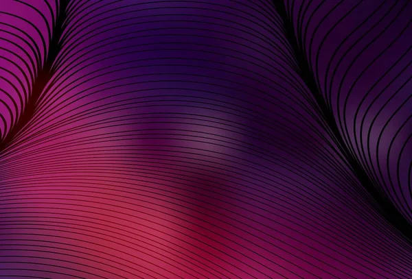 Темно Рожевий Векторний Фон Яскравими Лініями Барвисті Ілюстрації Абстрактному Стилі — стоковий вектор