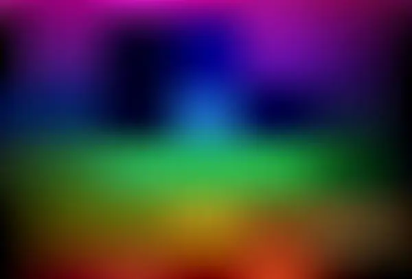 Dark Multicolor Vetor Borrado Brilho Fundo Abstrato Nova Ilustração Colorida —  Vetores de Stock