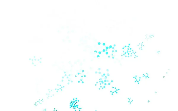 Lichtroze Blauwe Vectorachtergrond Met Vormen Van Kunstmatige Intelligentie Abstracte Illustratie — Stockvector