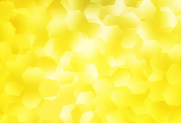Luz Vector Amarelo Textura Mosaico Triângulo Ilustração Colorida Estilo Abstrato — Vetor de Stock