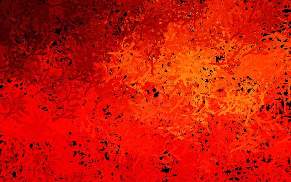 Темно Червоний Векторний Каракулі Деревами Гілками Ілюстрація Градієнтними Барвистими Деревами — стоковий вектор