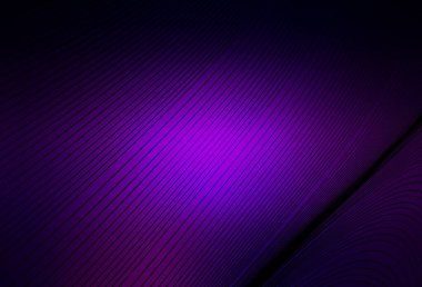 Koyu mor çizgili vektör arkaplan. Değişken çizgileri olan renkli soyut çizimler. Tasarımınız için basit şablon.