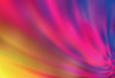 Açık pembe, sarı vektör bulanık ve renkli desen. Yaratıcı illüstrasyon, yarım tonlu ve eğimli. Çalışmalarınız için akıllı tasarım.