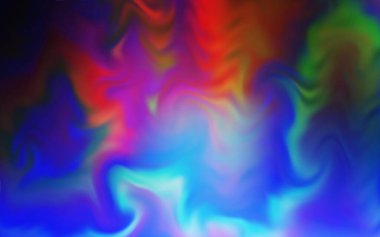 Koyu pembe, mavi vektör soyut parlak desen. Görüntü stili ve gradyanı olan yeni renkli çizimler. Çalışmalarınız için akıllı tasarım.