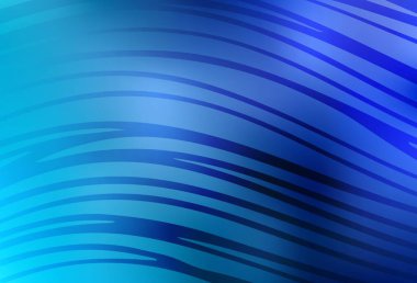 Çizgileri olan açık mavi vektör deseni. Renkli çizgileri ve şekilleri olan bir örnek. Cep telefonu ekranları için arkaplan.