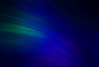 Koyu mavi, yeşil vektör bulanık şablon. Renkli soyut çizimler ve gradyan. İşiniz için yeni tasarım.