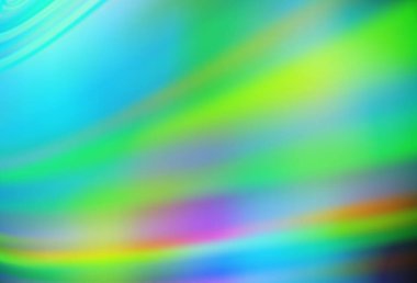 Açık mavi, sarı vektör modern zarif fon. Renkli soyut çizimler ve gradyan. Web siteniz için bulanık tasarım.