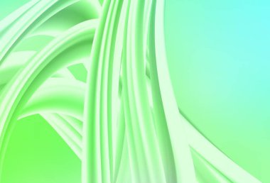 Açık yeşil vektör soyut çizimi. Görüntü tarzında tamamen yeni bir renkli çizim. İşiniz için en iyi bulanık tasarım..