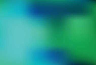 Açık yeşil vektör renkli bulanık arkaplan. Görüntü tarzında tamamen yeni bir renkli çizim. Tasarımının yeni yolu.