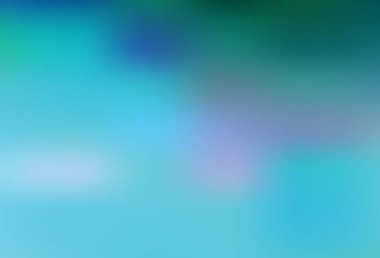 Açık yeşil vektör renkli bulanık arkaplan. Gradyan tasarımlı, soyut, ışıltılı çizimler. Bir cep telefonu için arka plan.