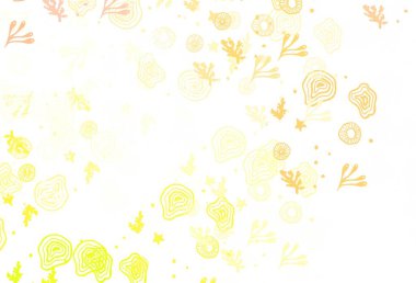 Açık yeşil, soyut şekilli kırmızı vektör arkaplan. Soyut gradyan şekilli basit renkli çizimler. Web siteniz için basit tasarım.