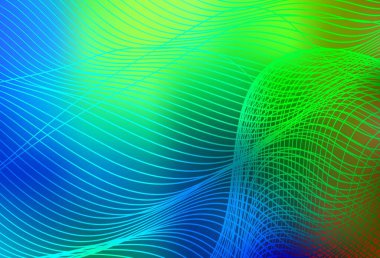 Koyu renkli vektör soyut arkaplan. Eğilimli zarif, parlak bir çizim. İşiniz için yeni tasarım.