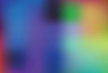 Açık Çoklu Renkli Vektör Parlak Soyut Düzen. Gradyan tasarımlı, soyut, ışıltılı çizimler. Web siteniz için bulanık tasarım.