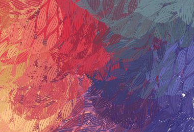 Memphis şekilli Light Multicolor vektör arkaplanı. Rastgele şekillerle soyut tarzda dekoratif tasarım. Bir cep telefonu için arka plan.