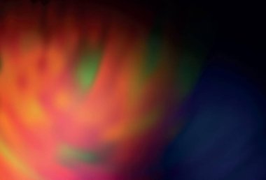 Koyu turuncu vektör arkaplanı bulanıklaştırmış. Gradyan ile modern soyut çizim. İşiniz için yepyeni bir tasarım..