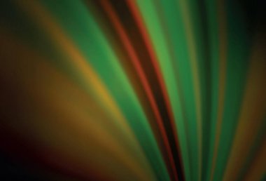 Koyu Turuncu vektör soyut parlak şablonu bulanıklaştırdı. Gradyan ile modern soyut çizim. Marka kitabınız için yeni biçim tasarımı.