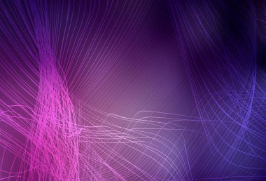 Koyu pembe vektör arka planı bulanıklaştırdı. Gradyan tasarımlı, soyut, ışıltılı çizimler. Bir cep telefonu için arka plan.