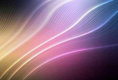 Koyu pembe, sarı vektör parlak soyut arkaplan. Renkli soyut çizimler ve gradyan. Marka kitabınız için yeni biçim tasarımı.