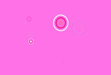 Açık Pembe, diskli sarı vektör dokusu. Bulanık yağmur damlaları olan soyut bir çizim. Duvar kağıtlarının dokusu için desen.