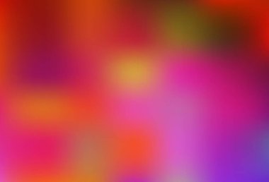 Açık pembe, sarı vektör soyut bulanık arkaplan. Görüntü stili ve gradyanı olan yeni renkli çizimler. İş tasarımınız için yeni biçim.