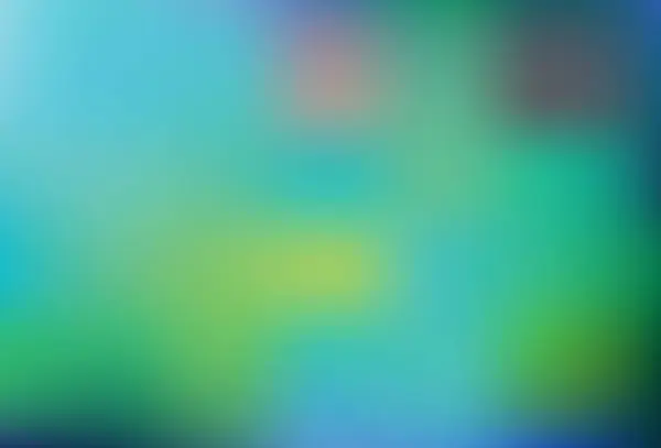 Lichtblauw Groen Vector Wazig Patroon Glitter Abstracte Illustratie Met Gradiënt — Stockvector
