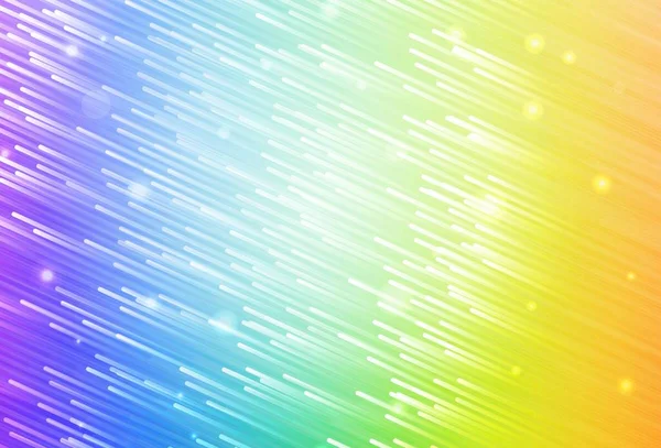 Светлая Многоцветная Векторная Текстура Цветными Линиями Размытый Декоративный Дизайн Простом — стоковый вектор