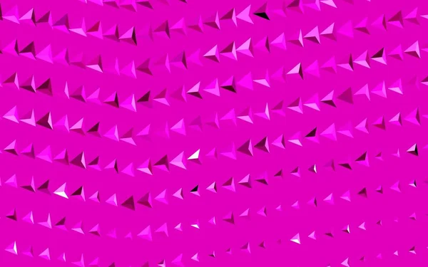 Σκούρο Ροζ Διάνυσμα Φόντο Γραμμές Τρίγωνα Σύγχρονη Αφηρημένη Απεικόνιση Πολύχρωμα — Διανυσματικό Αρχείο