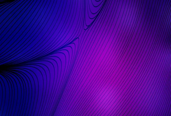 Dark Purple Pink Backdrop Wry Lines Цветная Иллюстрация Простом Кривом — стоковый вектор