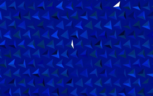 Σκούρο Μπλε Διανυσματική Διάταξη Γραμμές Τρίγωνα Διακοσμητικό Σχέδιο Αφηρημένο Στυλ — Διανυσματικό Αρχείο