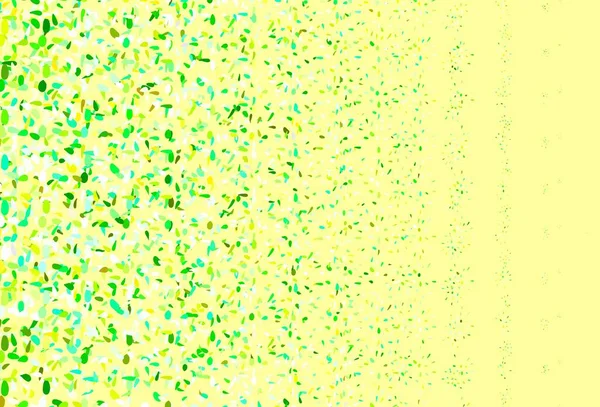 Jasnoniebieski Zielone Tło Wektora Plamkami Nowoczesna Abstrakcyjna Ilustracja Kolorowymi Kroplami — Wektor stockowy