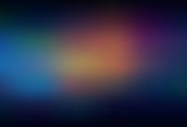 深蓝色 黄色矢量模糊的背景 用渐变设计的闪光抽象图解 手机的背景 — 图库矢量图片