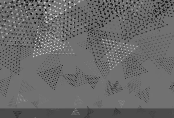 Light Gray Διανυσματική Διάταξη Κύκλους Γραμμές Όμορφη Απεικόνιση Κύκλους Τρίγωνα — Διανυσματικό Αρχείο