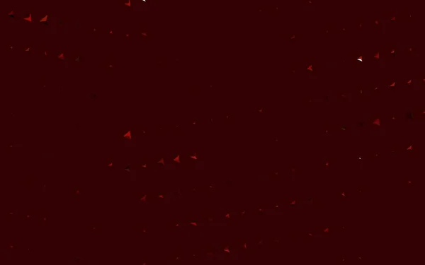 Темно Зеленая Красная Векторная Планировка Линиями Треугольниками Красивая Иллюстрация Треугольниками — стоковый вектор