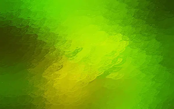 Ανοιχτό Πράσινο Κίτρινο Διανυσματικό Πρότυπο Χαοτικά Πολυ Σχήματα Διακοσμητικό Σχέδιο — Διανυσματικό Αρχείο