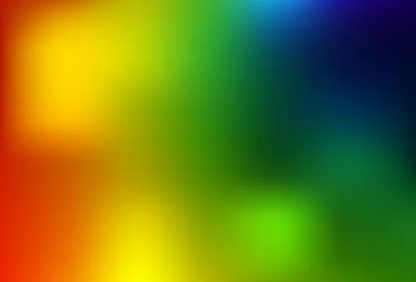 Vecteur Multicolore Foncé Motif Flou Coloré Une Élégante Illustration Lumineuse — Image vectorielle