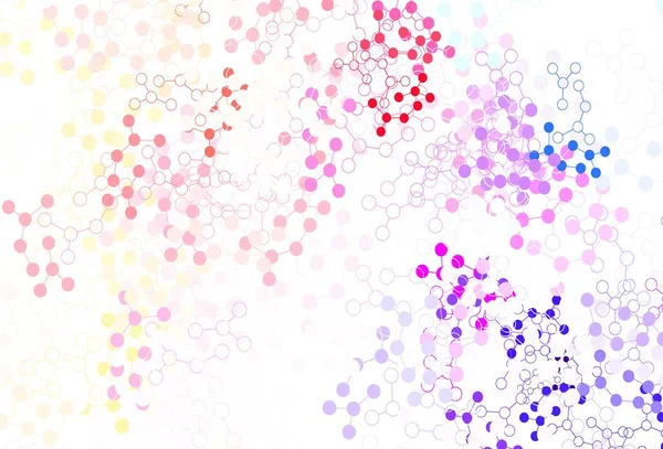 Легкий Многоцветный Векторный Фон Формами Искусственного Интеллекта Цветная Структура Градиентными — стоковый вектор